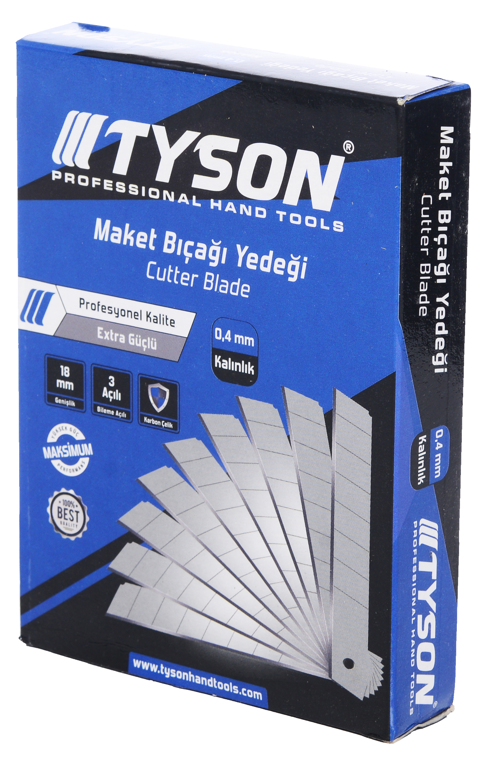 TYSON MAKET BIÇAĞI AĞZI (YEDEK)4,0 MM